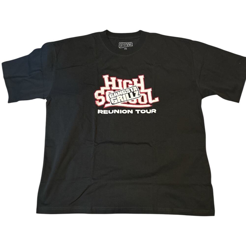 Gangsta Grillz‎ High School Reunion Tour Snoop Dogg Wiz Khalifa Tshirt Men XL